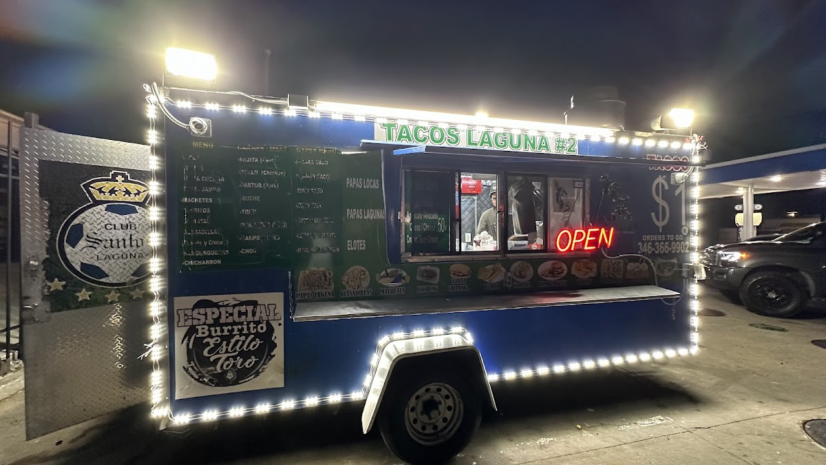Tacos Laguna food display